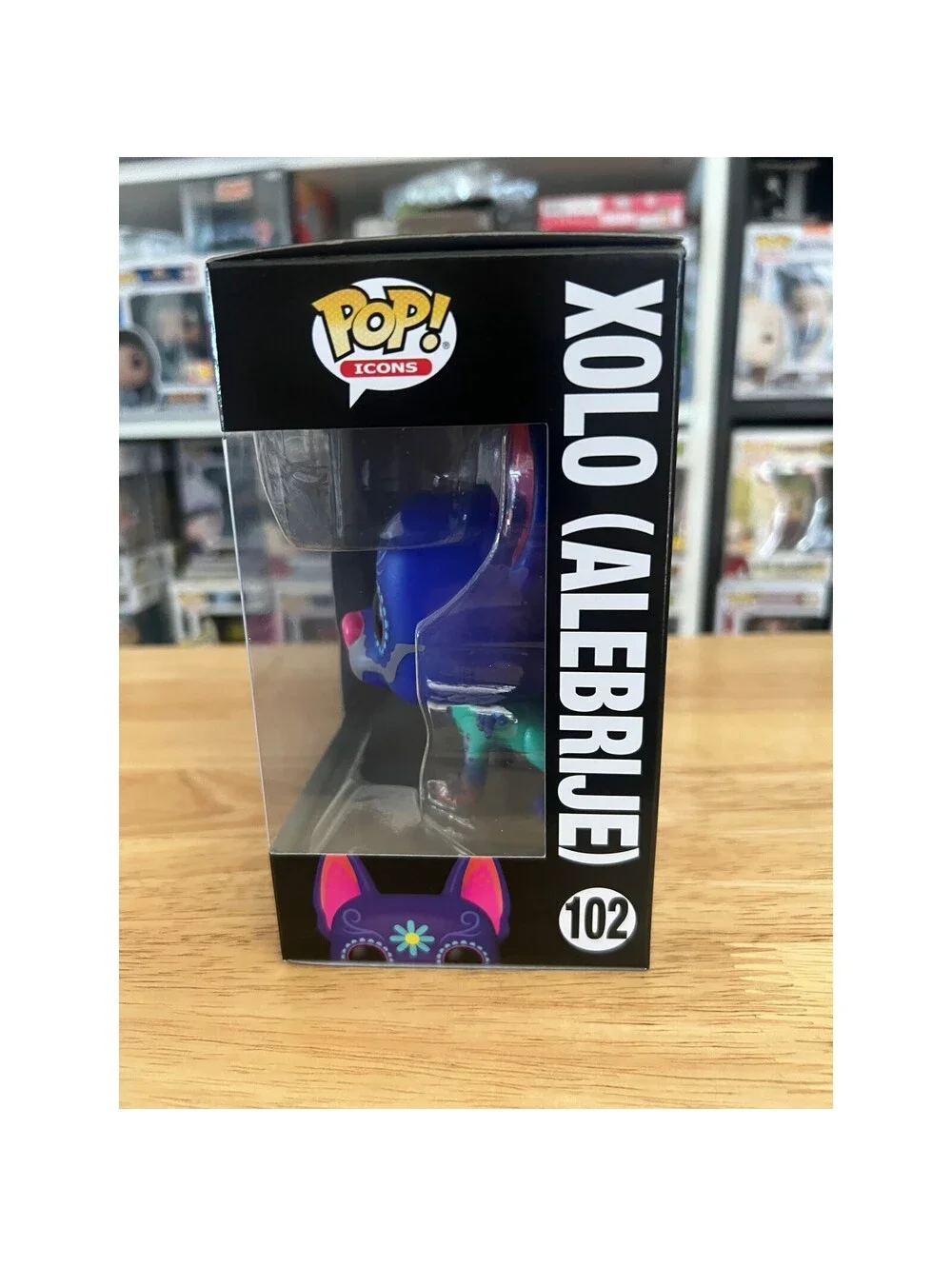 Xolo (Alebrije) Funko Pop #102 Día de Muertos Day Dead Icons Celebration of Life
